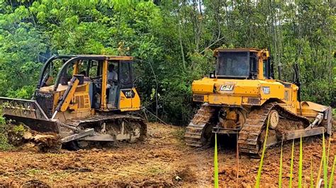 mini excavator clearing trees|dozers clearing land.